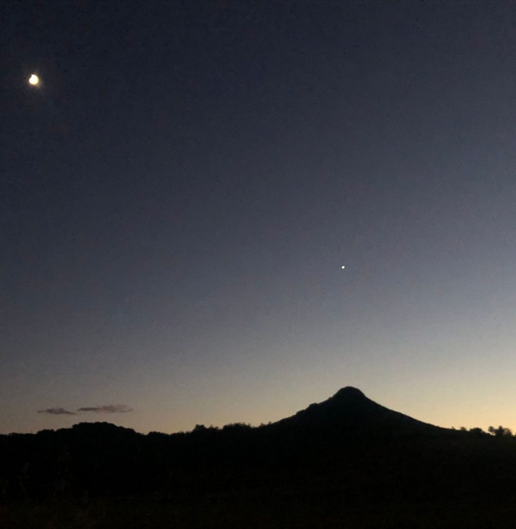 notte di luna piena a Precicchie